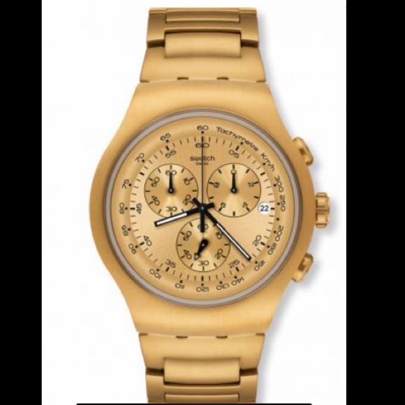 Unisex Swatch Watch Irony Chrono TV Time YVS453M Chronograph - Crivelli  Shopping